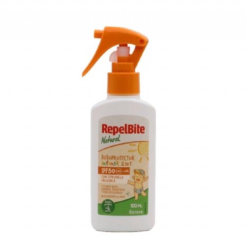 Repelbite natural fotoprotector infantil spf 50  1 envase 100 ml