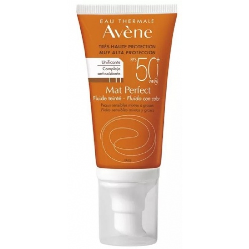 Eau thermale avene muy alta proteccion ultra fluid mat perfect fps 50+  1 envase 50 ml