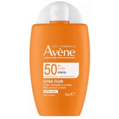 Avene ultra mat fluido spf 50+ (1 envase 50 ml)