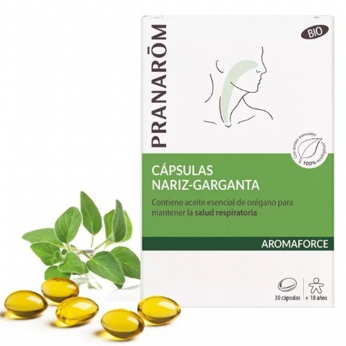 Aromaforce capsulas nariz garganta (30 capsulas)