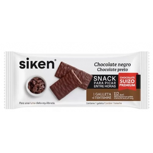 Siken form galleta (chocolate negro 25 g 1 galleta)