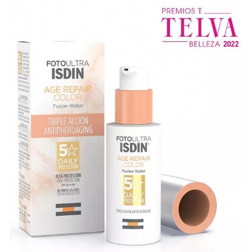 Isdin fotoultra age repair color spf 50 (1 envase 50 ml)