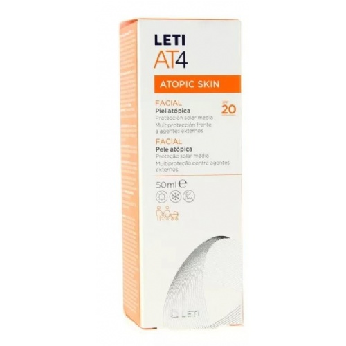 Leti at-4 crema facial spf 20 crema (50 ml)