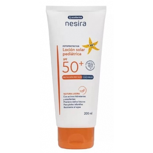 Acofarderm spf 50+ leche solar pediatrica (1 envase 200 ml)