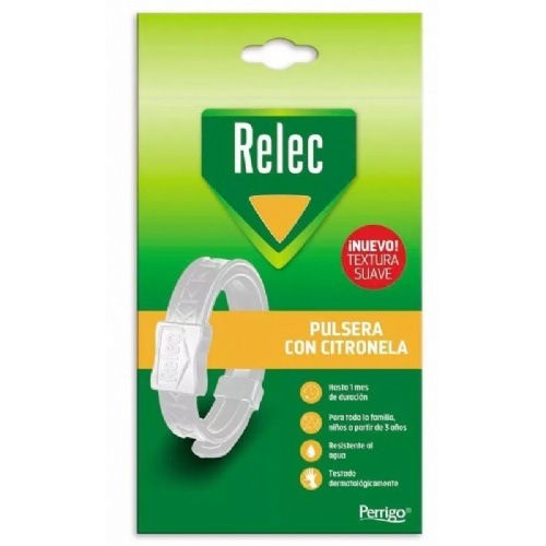 Relec pulsera aromatica (1 unidad familia blanca)