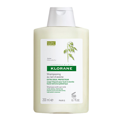 Klorane champu a la leche de avena (200 ml)