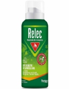 Relec fuerte familiar repelente de mosquitos de uso humano (1 envase 125 ml)