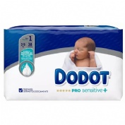 Pañal infantil - dodot pro sensitive (t- 1 2-5 kg 38 u)