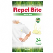 Repel bite natural parches ropa c/ citronella (24 aplicaciones)